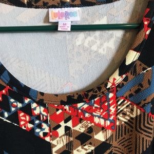 Lula Roe Pattern mid- Dress